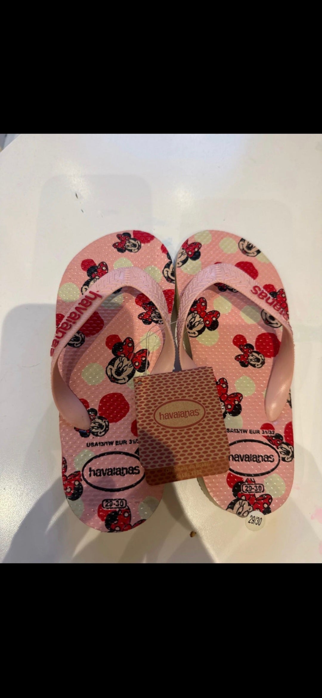 Claquettes Tongs Havaianas Disney Minnie T29 30